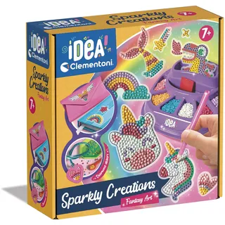CLEMENTONI Sparkly Creations Game Icons Bastelset