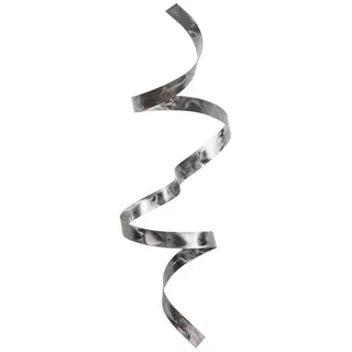 Kunstloft Wanddeko Silber 95/34 cm , Silberfarben , Metall , 4.07x34x28 cm , Bilder & Rahmen, Wanddeko