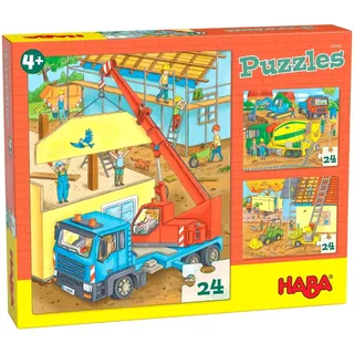 Puzzles Auf der Baustelle (Kinderpuzzle)