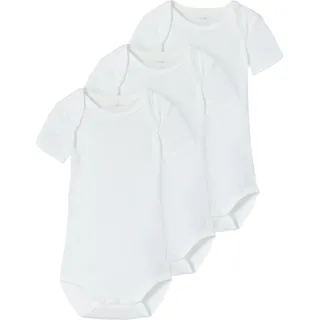 NAME IT Nbnbody 3p Ss Solid White 4 Noos Nbnbody 3P Ss Solid White 4 Noos (3er Pack)