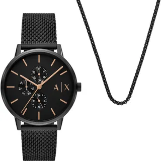 Männliches Set ARMANI EXCHANGE AX7162SET in Schwarz Fashion. - Schwarz
