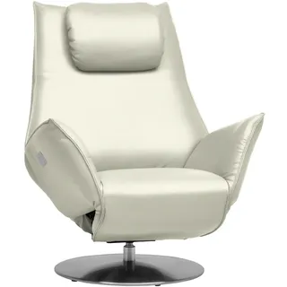 Koinor Relaxsessel , Weiß , Leder , Echtleder , Nappaleder , 92x79x90 cm , Goldenes M, Made in Germany, DIN EN ISO 9001, Dgm , Fußauswahl, Lederauswahl, Stoffauswahl, Netzbetrieb , Wohnzimmer, Sessel, Ledersessel