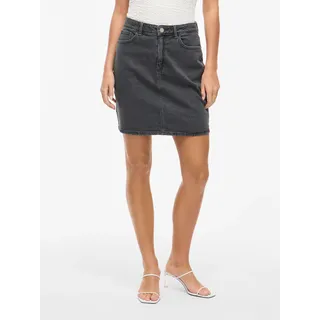 Vila Jeansrock »VIKAJA JAF LBD DENIM SKIRT- NOOS«, grau