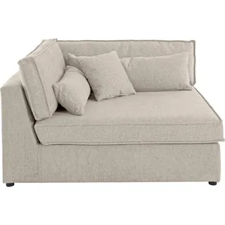 OTTO home Sofa-Eckelement »Enid« Teil eines Modulsofas, fester Sitzkomfort, auch in Breitcord, beige,