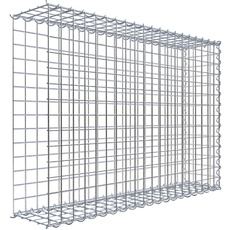 Bild Gabione, silbergrau, Maschenweite 5 5 cm