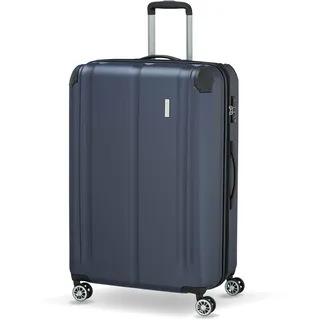Travelite City 4-Rollen 77 cm / 113-124 l blau