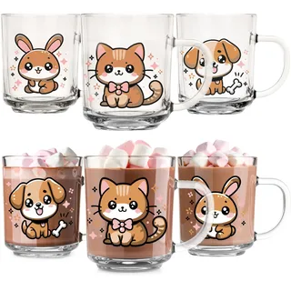 glasmark krosno 1992 Tasse Trinkbecher 0,23 l 6-tlg.