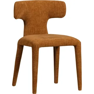 WOOOD Esszimmerstuhl »Permit« () 4-Fuß-Gestell, gepolstert, H 78 cm x B 52 cm, braun