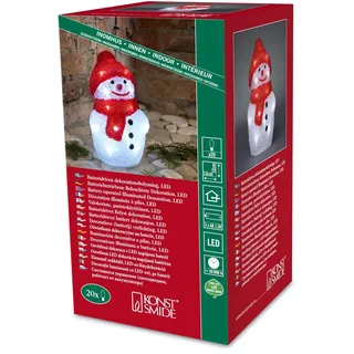 LED-Licht für IP20 innen von Konstsmide, weiß, 22 x 13cm 1.5volts