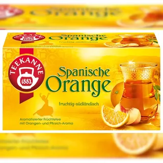Teekanne Spanische Orange Früchtetee 20x2,5 g