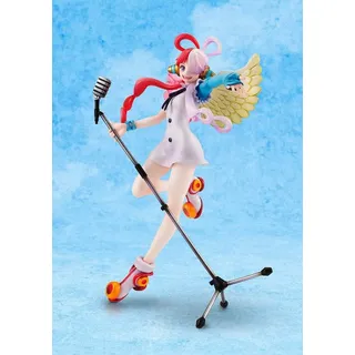 Megahouse Uta Diva of The World One Piece Figur Red-Edition, Portrait of Pirates, 23 cm,