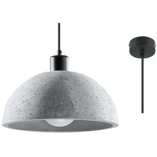 Hängeleuchte PABLITO 1xE27 15W Beton 120x30x30cm Sollux Lighting - Grau