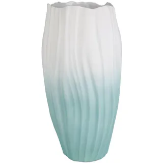 GOEBEL Vase Spirulina Türkis 40 cm Colori