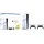 PlayStation 5 Slim 1000 GB Weiß + 2x DualSense Wireless-Controller Bundle