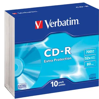 CD-R 80/700MB Verbatim Slim-Case