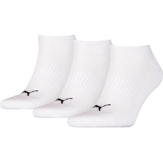 Bild von Unisex Sneaker-Socken, Vorteilspack - Cushioned, Frottee-Sohle, Logo, einfarbig Weiß 43-46