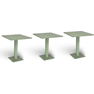 Tisch Ab BAR Grün Matt CM 70 X Mit Plan Aluminium Malte X 3