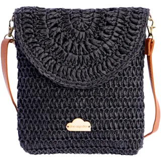 DON ALGODON - Strohtaschen damen - korbtaschen damen – korbtasche – basttasche - handtasche geflochten - sommertaschen damen - tasche aus bast – Evora