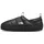 Hüttenschuhe Schwarz/Weiß 13