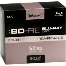 Intenso Blu-Ray (5 x), Optischer Datenträger
