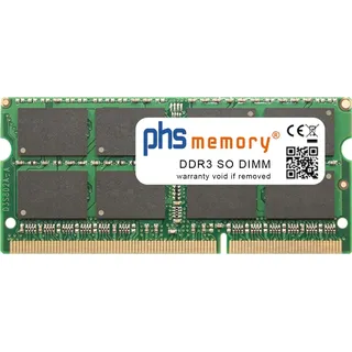 PHS-ELECTRONIC PHS-memory 4GB RAM Speicher kompatibel mit HP EliteBook 8560p DDR3 SO DIMM 1066MHz PC3-8500S