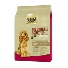 SELECT GOLD Sensitive Adult Medium Lamm & Reis 1 kg