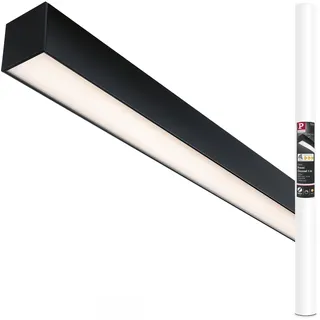Paulmann Einspeisung für Lichtleiste Linion Power Channel 17 W Aluminium schwarz dimmbar warmweiß