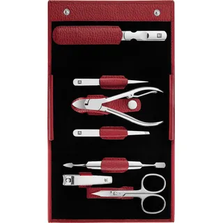 Zwilling Classic Maniküre Set 7 teilig in Rot