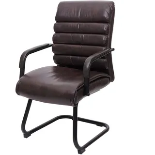 MCW Konferenzstuhl Braun , Textil , 60x100x59 cm , Esszimmer, Stühle, Schwingstühle