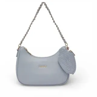 Liu Jo für Damen. AA6180 E1012 Kleine Hobo-Tasche mit blauem Münzfach (OSFA), Lässig, Polyester