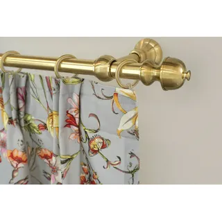 GARESA Vorhangstange Andrea Profil klein 1-läufig Ø 20 mm 180 cm Gold