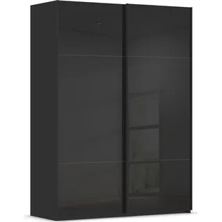 Rauch Schwebetürenschrank CONTIDO 162 x 223 x 68 cm Schwarz