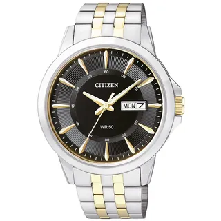 Citizen Herren Analog Quarz Edelstahl 41 mm BF2018-52EE