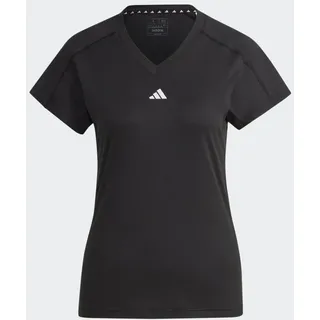 adidas AEROREADY Train Essentials Minimal Branding V-Neck T-Shirt Black XL