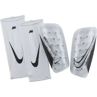 Nike Mercurial Lite Fußball Schienbeinschoner white/white/black L