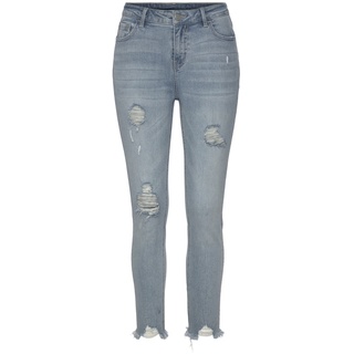 Buffalo Destroyed-Jeans Damen blue-washed Gr.34