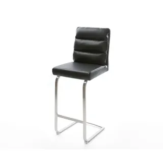 DeLife Barstuhl Pela-Flex 0 x 0 cm Echt-Leder Schwarz