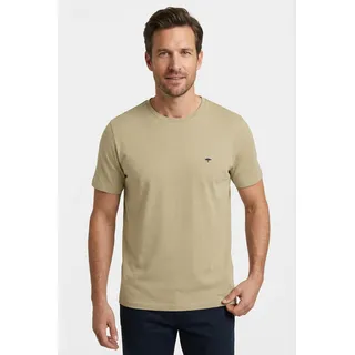 T-Shirt FYNCH-HATTON, Herren, Gr. XL, pistachio, Jersey, Obermaterial: 100% Baumwolle, bestickt, unifarben, normal hüftbedeckend, Rundhals, Shirts T-Shirt, normale Passform, Kurzarm, hüftbedeckende Länge, aus Baumwolle