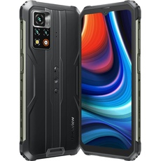 Blackview BV9200 Outdoor Smartphone ohne Vertrag, 6.6'' 120Hz 2.4K Display, 50MP AI Kamera,8GB+256GB,3 Kartensteckplätze, LED Benachrichtigung, IP68 Android 12 Handy, NFC Kabellose Aufladung Schwarz