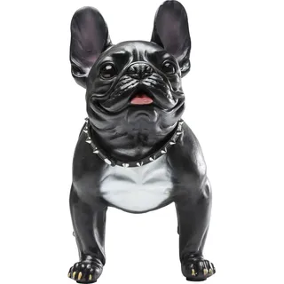 Kare DESIGN Deko-Figur Gangster Dog 38091 Kunststoff Schwarz