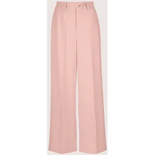 Culotte MADELEINE "Culotte-Hose Culotte mit Bügelfalten", Damen, Gr. 19, N + K Gr, rosa (puderrosé), Obermaterial: 73% Polyester PES. 23% Viskose CV. 4% Elasthan EL., Modern, normal, Hosen Culotte