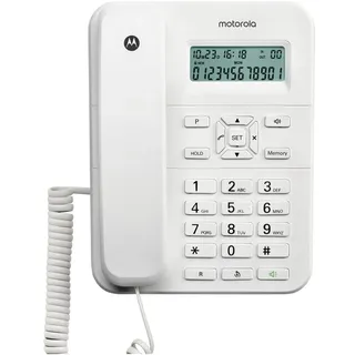 Motorola Corded Phone Weiß