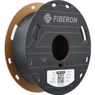 Polymaker 1.75mm Fiberon PPS-CF10 Filament für 3D Drucker, Schwarz 0.5kg - FM01001