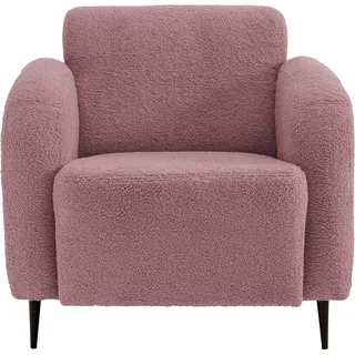 Home Affaire Cocktailsessel Marone Polyester 85 x 76 x 90 cm rosa