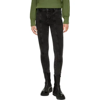 s.Oliver Damen Jeans Hose, Izabelll Skinny Black, 36