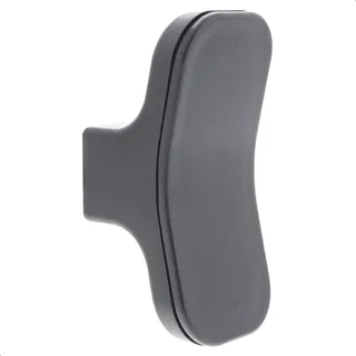 Wagner Garderobenhaken T-Design 85 x 35 x 40 mm Schwarz