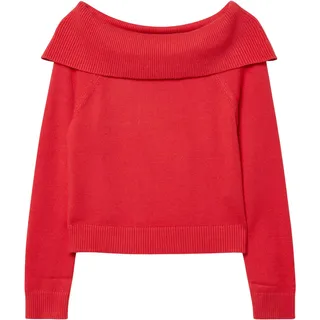 s.Oliver Strick-Pullover mit Off-Shoulder-Ausschnitt