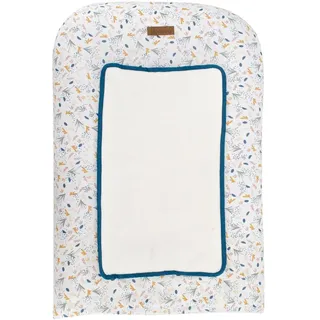 DOMIVA Wickelauflage, 50 x 75 cm, aus Baumwolle (mit 1 wasserfestem Schwamm)