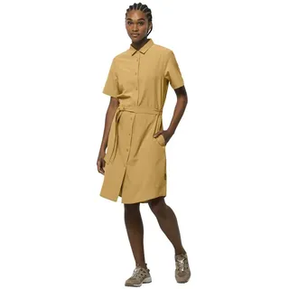 Jack Wolfskin Holiday Midi Kleid Gelb M