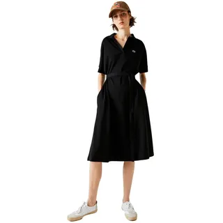 Lacoste Polo V Kurzarmkleid - Black - M
